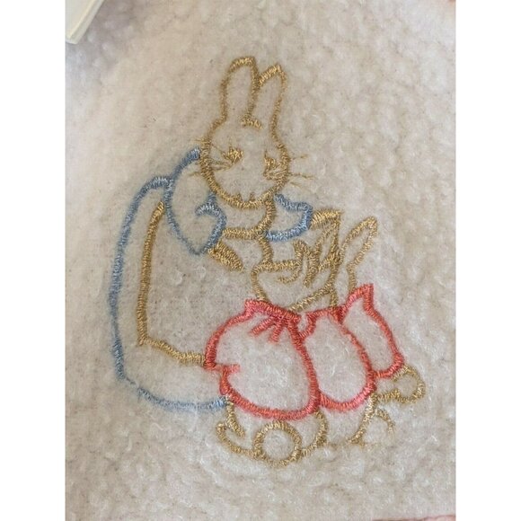 Beatrix Potter Peter Rabbit Sleeper Footed Pajamas Toddler 1980s Vintage 3X - Picture 3 of 7